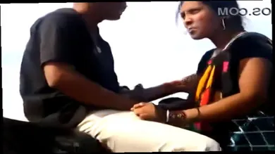 Then she fucks the doggy style. Desi bhabhi is giving a blow job to the dog while riding the bike.  . 